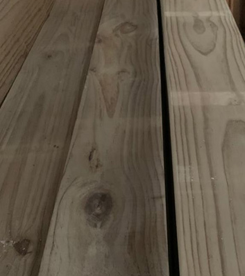Madera tipo Pino tratada