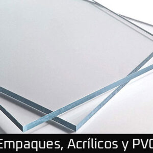 Material de empaque Acrílicos y PVC